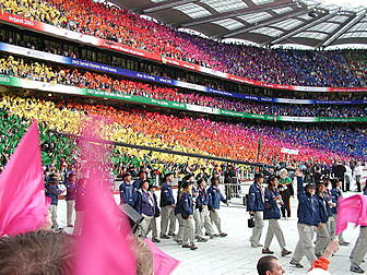 Special Olympics athletes fly...